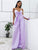 Tie-Front Satin Belted Elegant Jumpsuits Mint Jumpsuite&Playsuite MISS ORD 