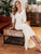 Beige V Neck Dot Elegant Semi-Formal Dresses MISS ORD 