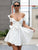 Deep V Short Sleeve Sexy Mini Dress with Waist Band Women Dresses MISS ORD 
