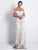 White Sequin Bodycon Long Dress MISSORDDREAM 