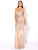 V-Neck Sleeveless Sequin Backless Maxi evening Elegant Dress Women Dresses MISS ORD 