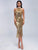 Loose Neck Sequin Midi Pary Dress Women Dresses MISS ORD 