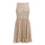 women's Sexy vest shiny party A-line high waist ruffled summer Chic club short dress