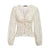 Sexy V-neck Long Sleeve Boho Holiday Beach Summer Chic Short Women's Blouses Shirts