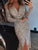 Long Sleeve Sequin High Split Elegant Dress Women Dresses MISS ORD 