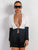 Black And White Coat Shorts Two-Pieces MISS ORD 