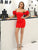 Ruffles Strapless Petal Sleeve Mini Dress Women Dresses MISS ORD 