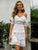 White Lace Dress Half Sleeve Ruffles Casual Dress Women Dresses MISS ORD 