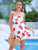 Mini Off Shoulder Backless Female Flower Print Dress Bikini & Beach Dress MISS ORD 
