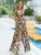 Long Print Dresses High Split Backless Dress Elegant Maxi Dress Women Dresses MISS ORD 