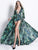 Jumpsuit Chiffon Peacock Print Female Elegant Playsuit Jumpsuite&Playsuite MISS ORD 