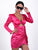 Sexy Deep V Solid Color Long Sleeve Draped Lace-Up Dress Women Dresses MISS ORD 
