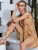 Orange Floral Print Holiday Mini Dress MISS ORD 