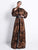 High Neck Long Sleeve leopard jumpsuit print Elegant Playsuit Jumpsuite&Playsuite MISS ORD 