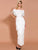 Off Shoulder Tassel White Dress MISS ORD 