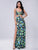 Maxi Dress Floral Print Bohemian Two-Pieces Bikini & Beach Dress MISS ORD 