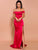 Off Shoulder Red Satin Formal Dresses MISS ORD 