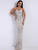 Sexy V-Neck Backless Glitter Elegant Party Maxi Dress