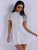 Lace Casual White Short Graduation Dresses MISS ORD 