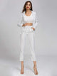 Milan Striped Two-Piece Outfits