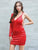 Sexy V Neck Backless Mini Elegant Pary Sequin Dresses Women Dresses MISS ORD 
